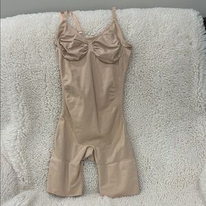 Women's NWOT Tan Shapewear Bodysuit XL